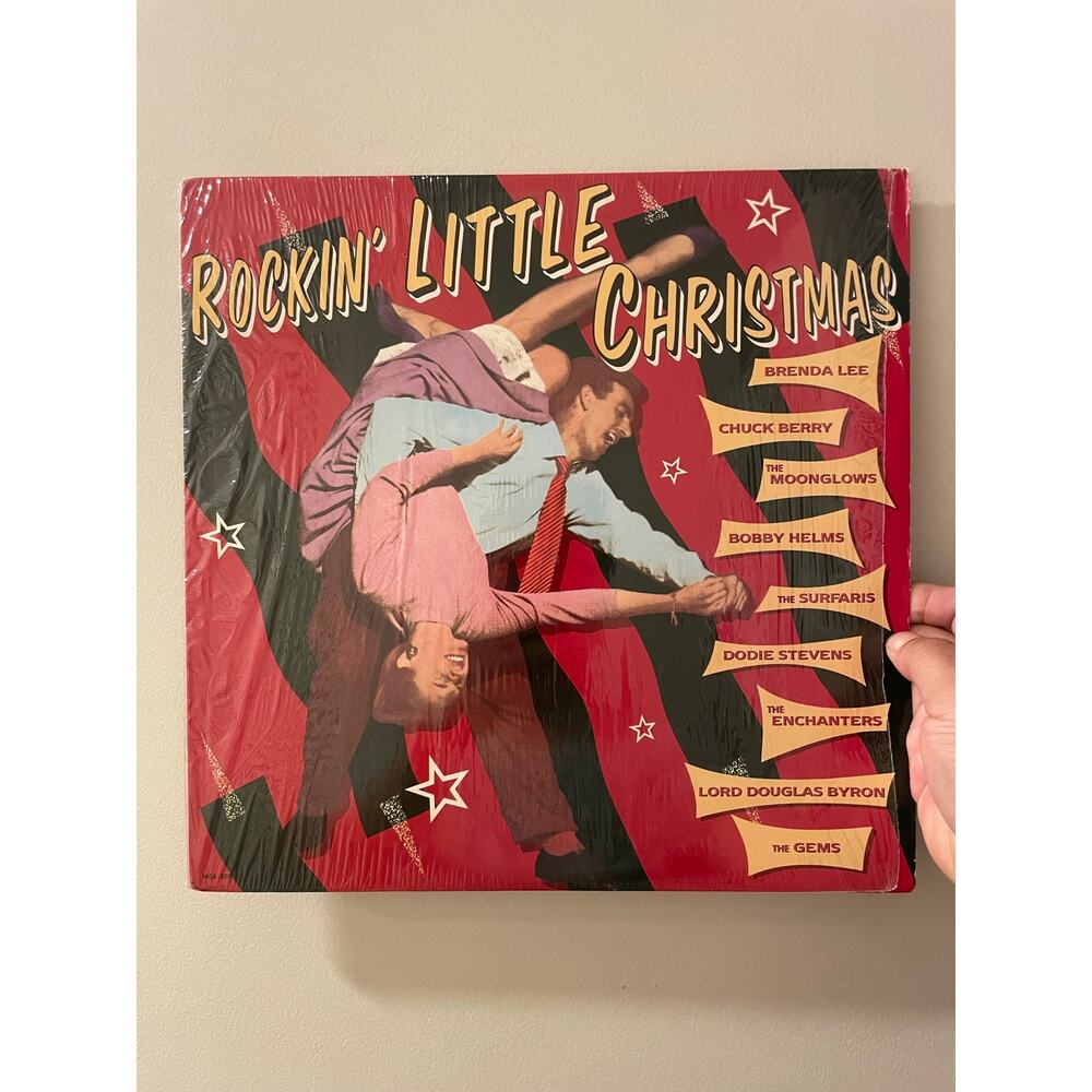 Rockin' Little Christmas LP vintage vinyl record album music